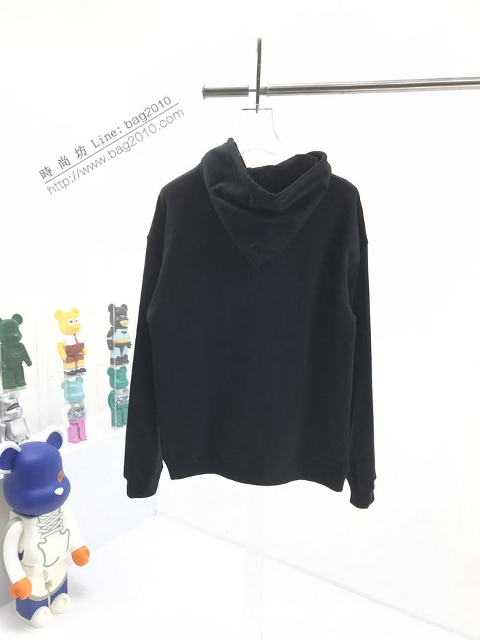 Balenciaga男裝 巴黎世家20年秋冬新款麥穗徽標印花連帽衛衣 男女同款  ydi3113